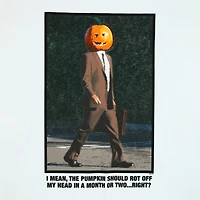 the office™ dwight's pumpkin head graphic tee