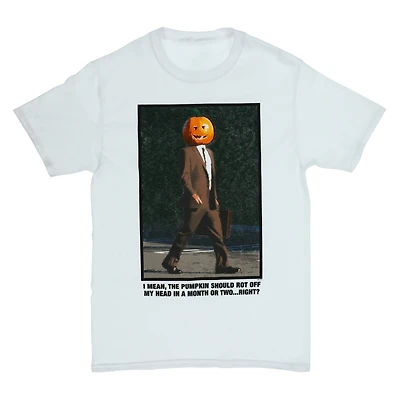 the office™ dwight's pumpkin head graphic tee