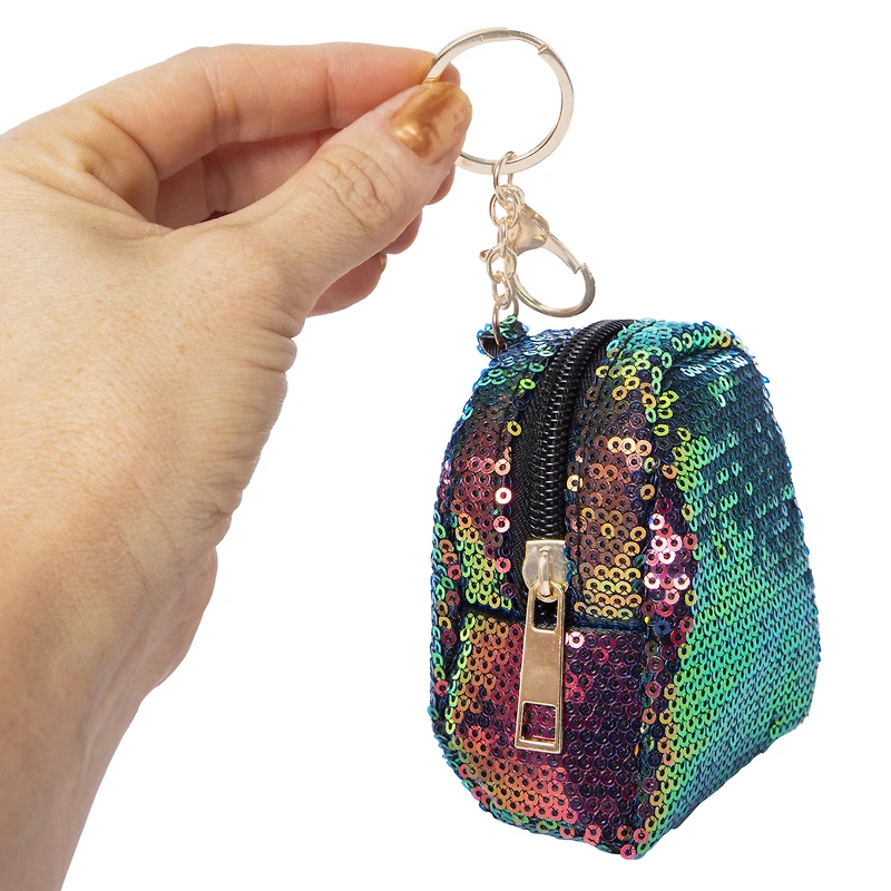 mini school supplies kit keychain