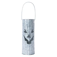 galvanized metal lantern