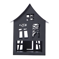 metal haunted house decoration 6in