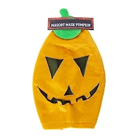 halloween pumpkin plush mascot mask