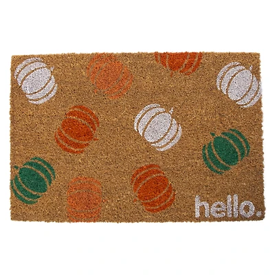 fall decor coir doormat 24in x 16in