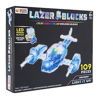 block tech® lazer blocks color-change LED building kit