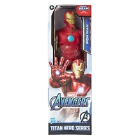 marvel avengers titan hero series™ iron man figure 12in