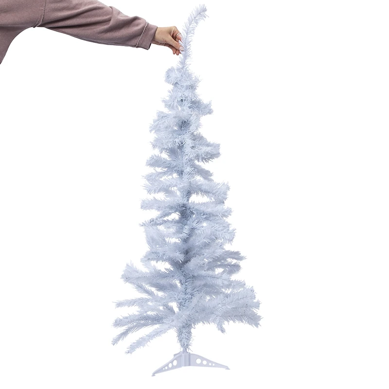 4ft white christmas tree with stand