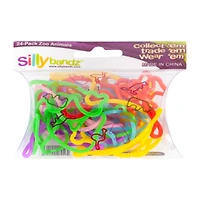 sillybandz® zoo animals shapes 24-pack