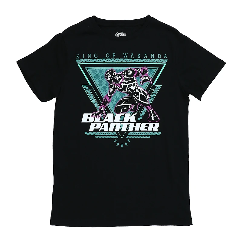 Black Panther 'King of Wakanda' graphic tee