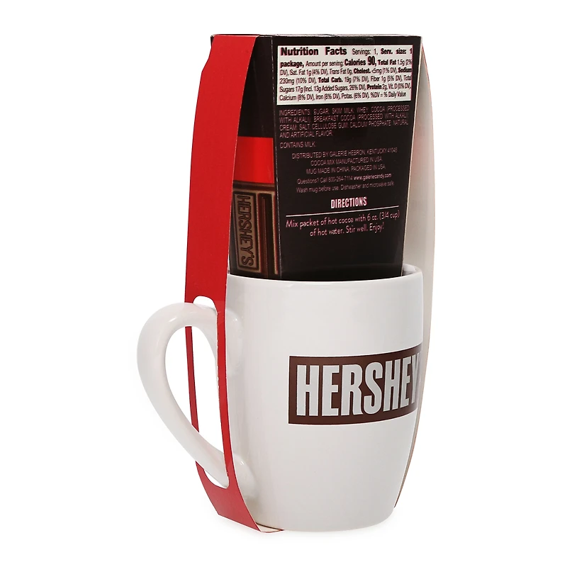 hershey's® hot cocoa mix & mug gift set