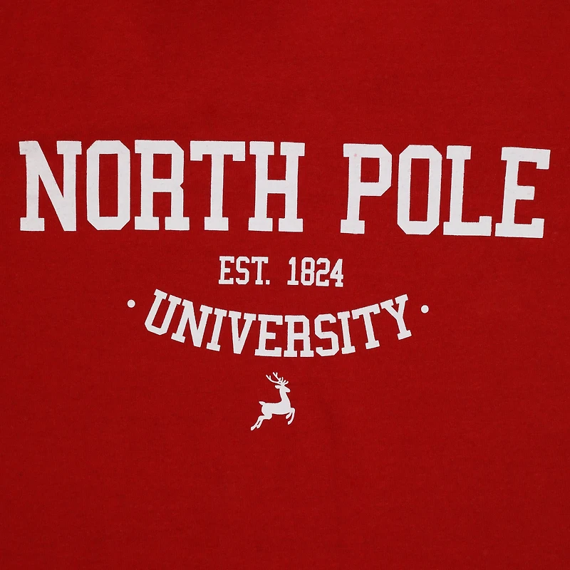 North Pole University' Graphic Tee