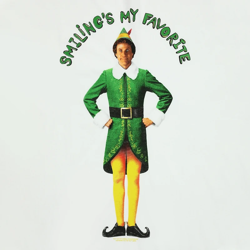 buddy the elf holiday graphic tee