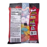 trolli® sour brite crawlers fruit punch gummi candy 3.4oz