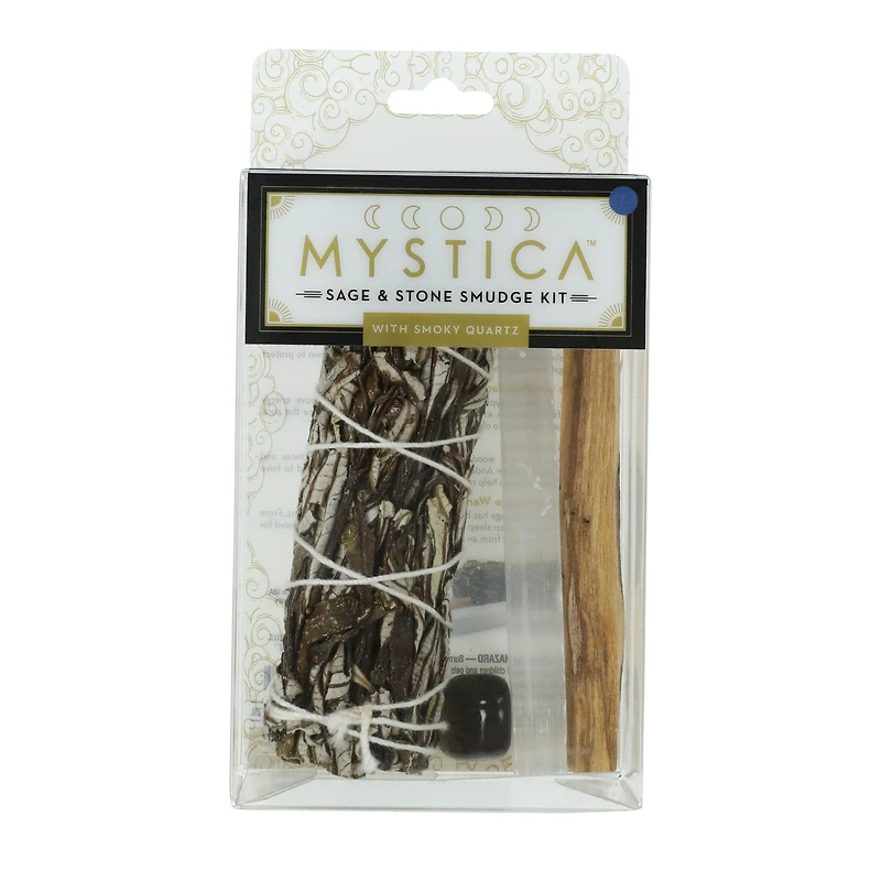 mystica™ sage & stone smudge kit