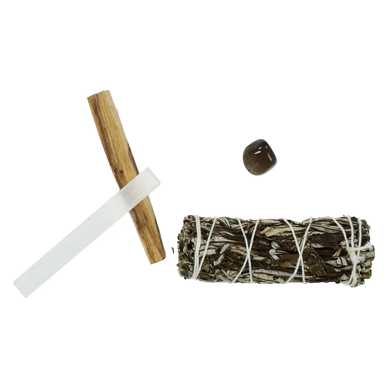 mystica™ sage & stone smudge kit