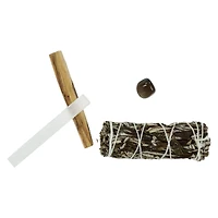 mystica™ sage & stone smudge kit