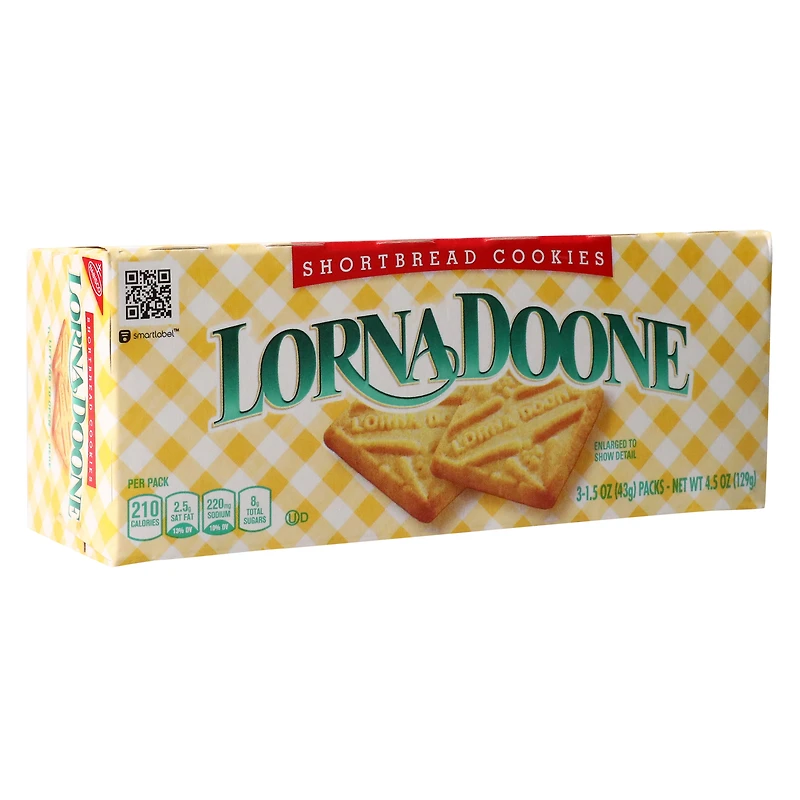 lorna doone shortbread cookies 4.5oz