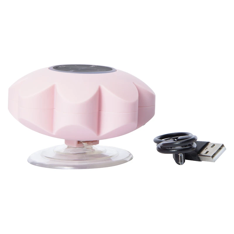 wireless bluetooth® LED light up flower shower speaker
