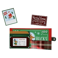 holiday money wallet 4.2in x 3.7in