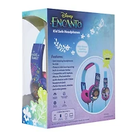Disney Encanto kid-safe headphones w/ in-line mic