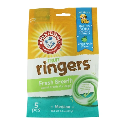 arm & hammer™ fruit ringers™ dental treats for dogs - medium 6.2oz