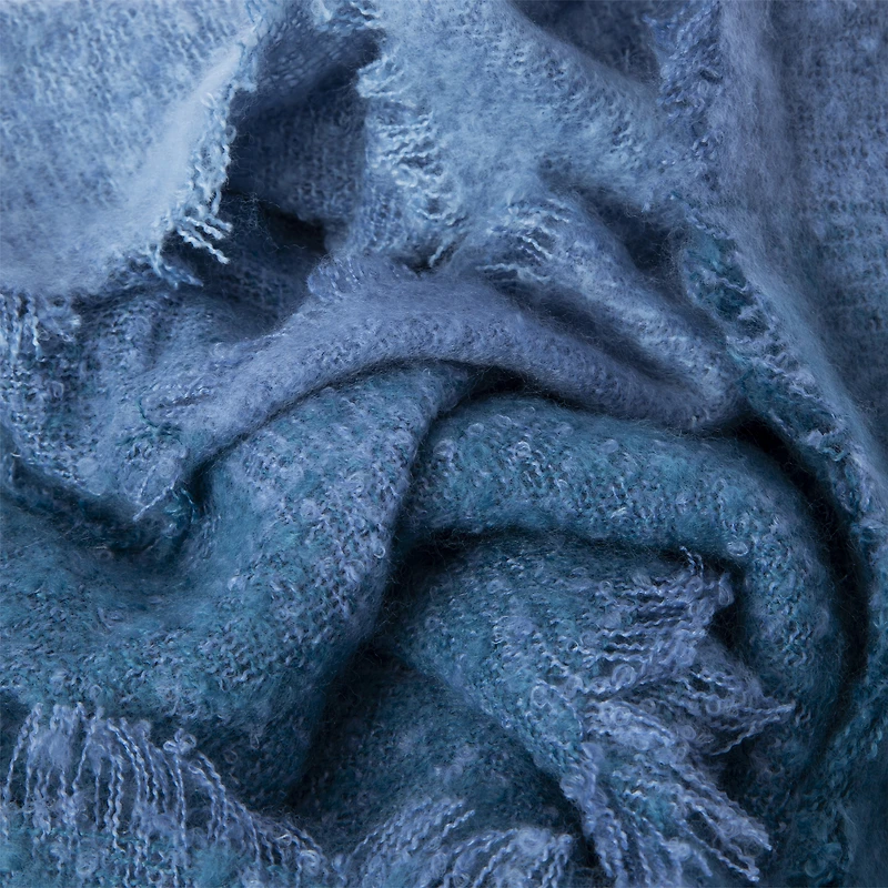 luxe collection ombre blanket 50in x 60in