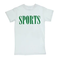 'sports' graphic tee