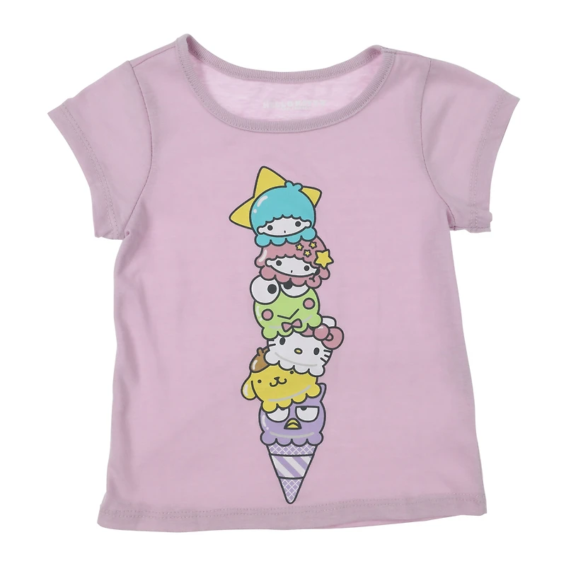 kid's hello kitty and friends™ ice cream graphic tee