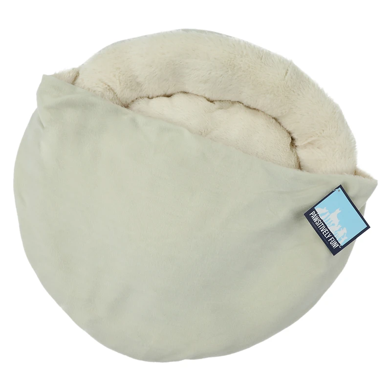 round canopy pet bed 19.69in