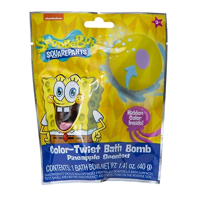 spongebob squarepants™ pineapple scented bath bomb