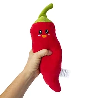 bottle crunch squeaky dog toy