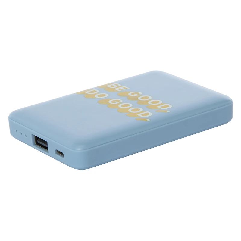 Printed 5000mAh Slim Rechargeable Power Bank