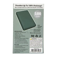 5000mAh Slim Rechargeable Power Bank