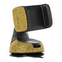 bling universal phone car mount w/ suction holder