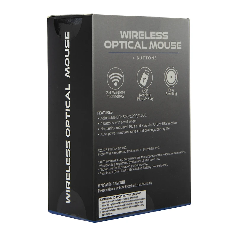 wireless optical mouse