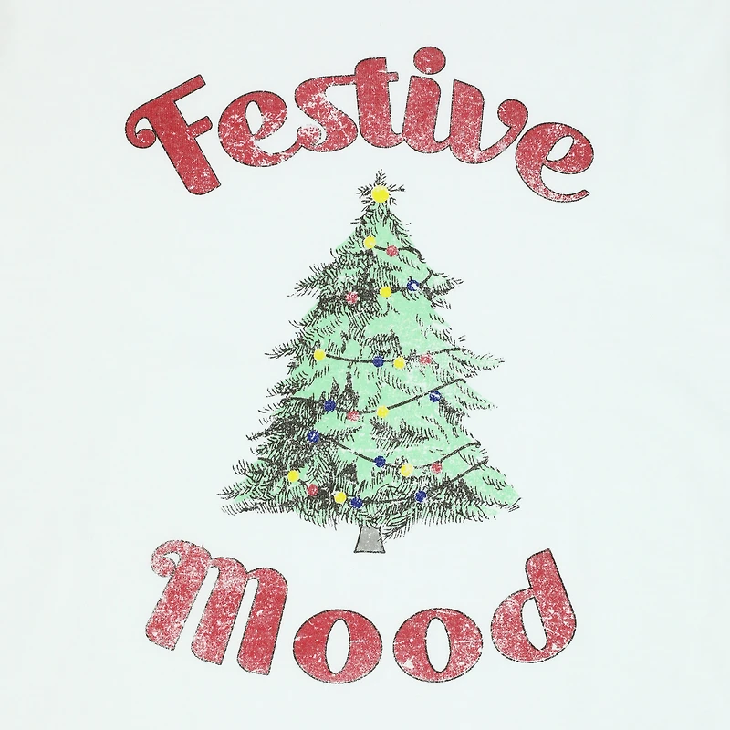 festive mood' graphic tee