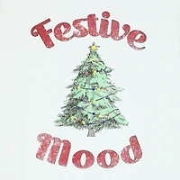 festive mood' graphic tee