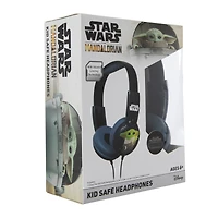 the mandalorian grogu™ kid-safe headphones w/ in-line mic