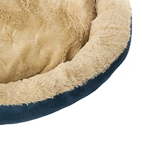 large round pet bed 30in