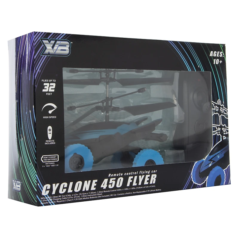 cyclone 450 flyer remote control car