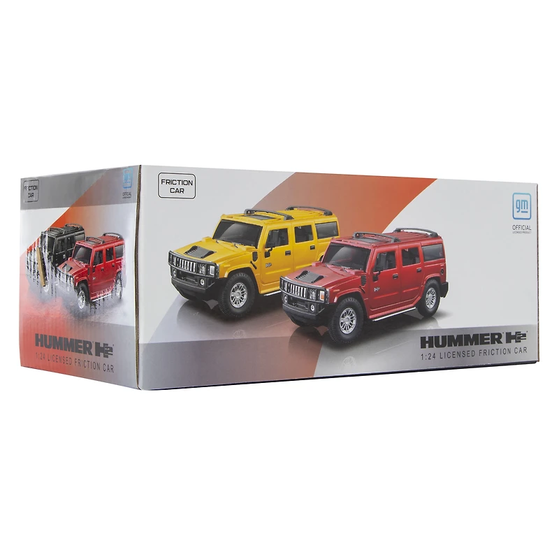 hummer® h2® 1:24 licensed friction car