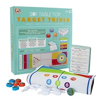 3-in-1 target trivia board game