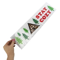 winter window gel clings