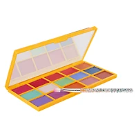 sweet sensations eye shadow & blush palette 17-piece