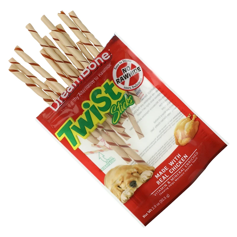 dreambone® twist sticks dog chews 2.9oz