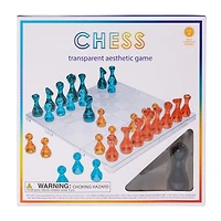 chess: transparent aesthetic game