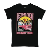 'feeling good, summer vibes' graphic tee
