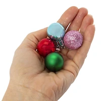mini christmas tree ornaments 16-count