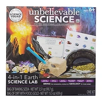 science squad® 4-in-1 earth science lab kit