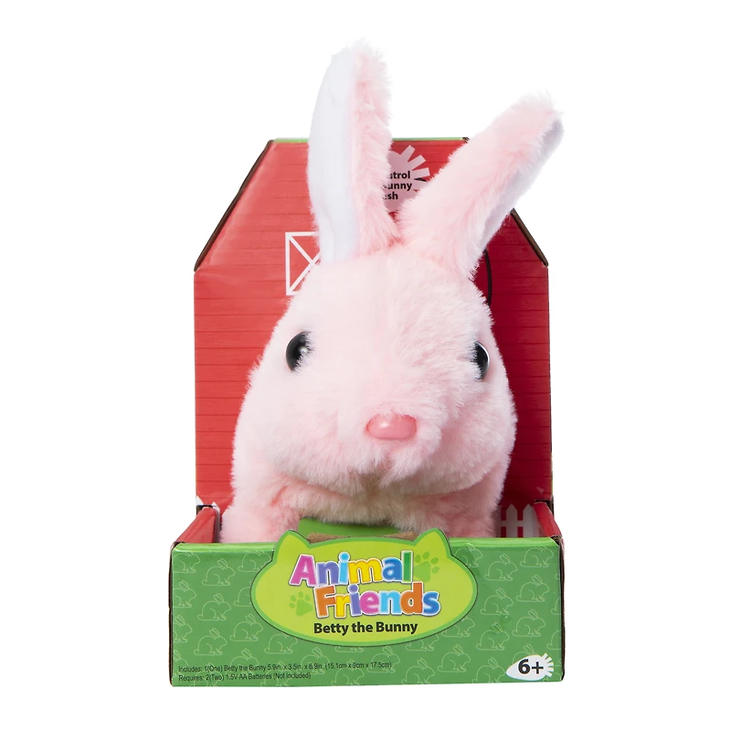 plush pet with remote control leash