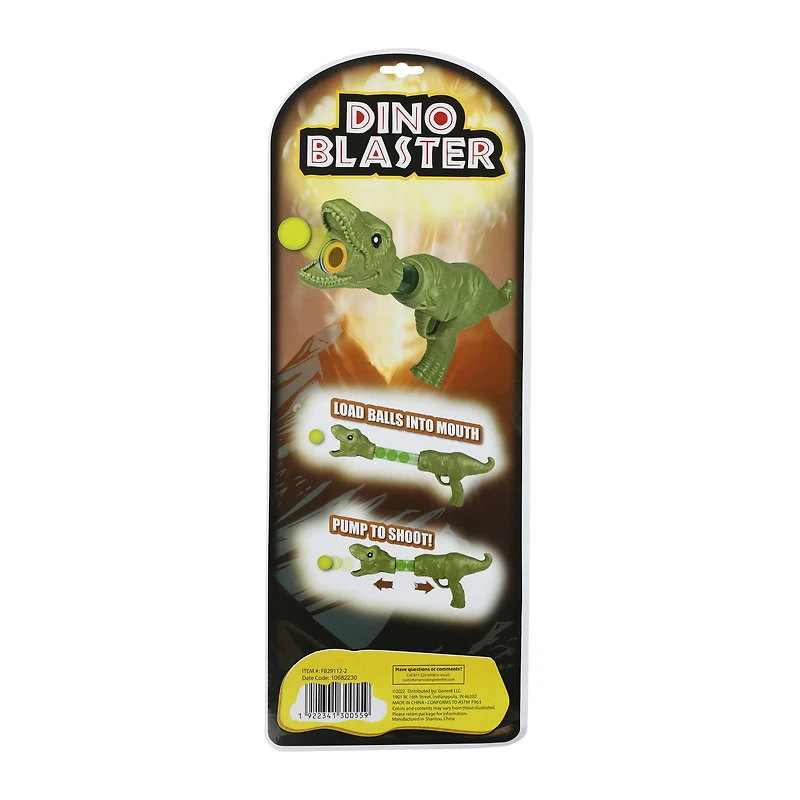 animal pump action ball blaster toy